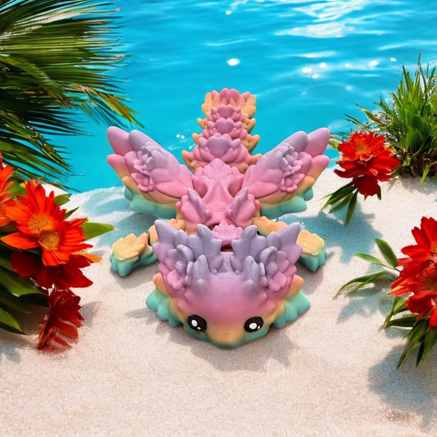 Axolotl Dragon 3D Fidget Toy