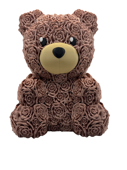 Articulating Rose Fidget Teddy Bear Unique Sensory Gift Toy